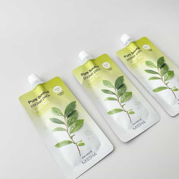 Missha Pure Source Pocket Pack (Tea Tree) - Pack Of 5
