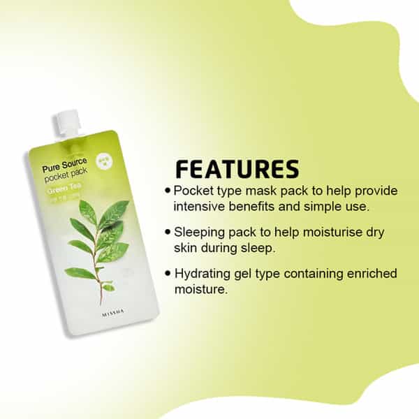 Missha Pure Source Pocket Pack (Tea Tree) - Pack Of 5