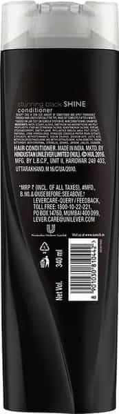 Sunsilk Black Shine Conditioner - 340 Ml