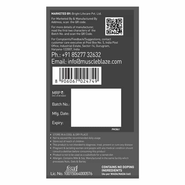 Muscleblaze Biozyme Iso-Zero Zero Carb | 100% Pure Isolate (Strawberry Delight | 2 Kg / 4.4 Lb)
