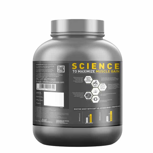 Muscleblaze Biozyme Iso-Zero Zero Carb | 100% Pure Isolate (Strawberry Delight | 2 Kg / 4.4 Lb)