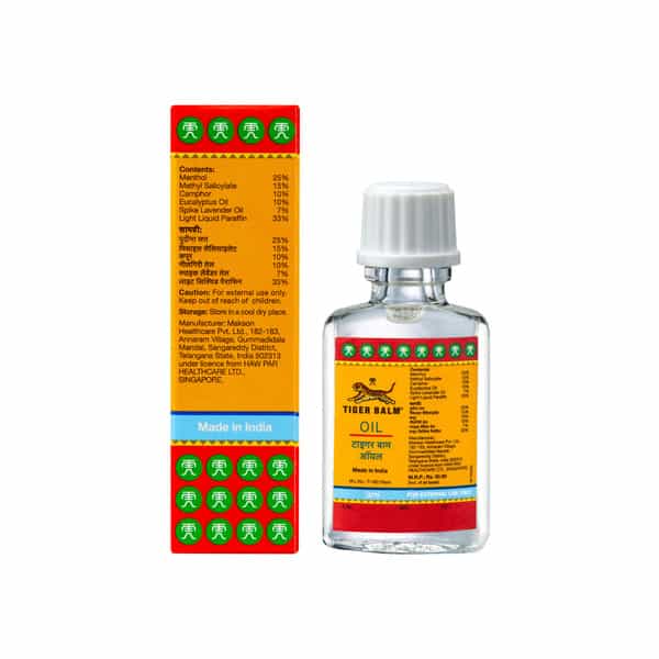 Tiger Balm Oil | 3Ml (Set Of 2)