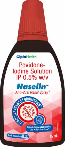 Naselin Anti Viral Nasal Spray 15 Ml