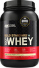 Optimum Nutrition (On) Gold Standard 100% Whey Protein Vanilla Ice Cream Flavour Jar Of 907Gm Powder