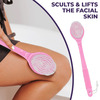 Sanfe Selfly Bath Brush - Dual Side Cellulite Bristle Bath Brush -1 Piece