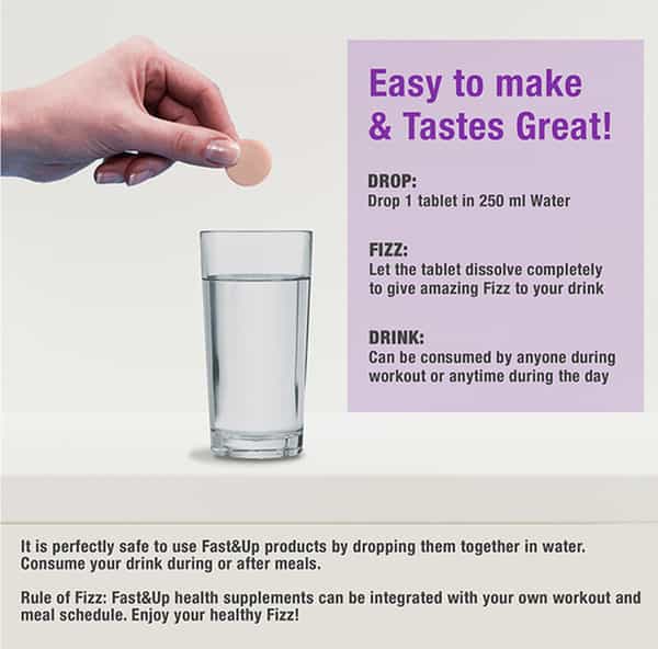 Fast And Up Vitalize Effervescent Orange Tablet ( 3*20 )
