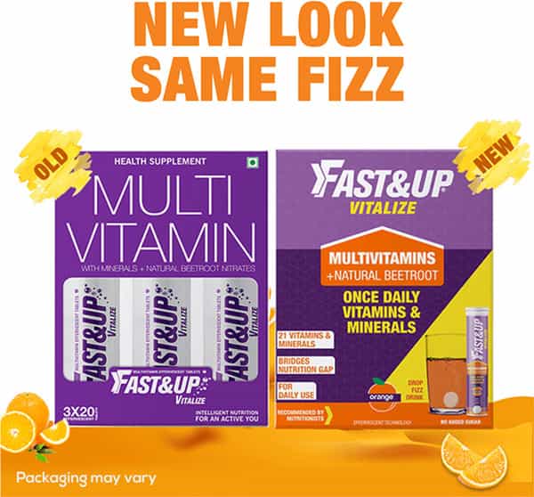 Fast And Up Vitalize Effervescent Orange Tablet ( 3*20 )