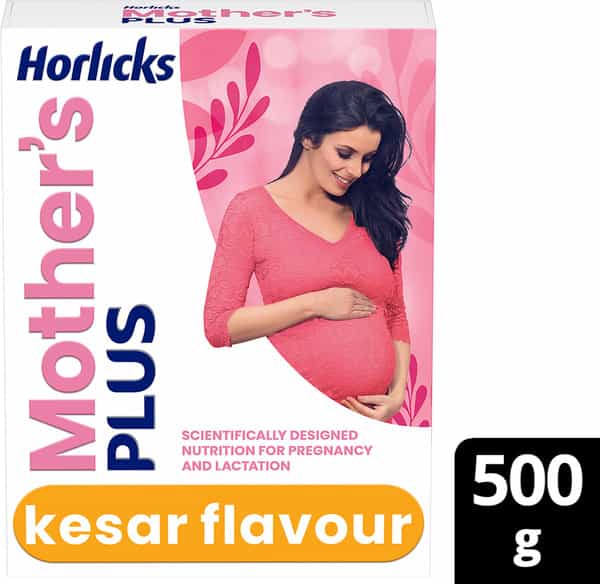 Horlicks Mother's Plus Kesar Refill 500 G