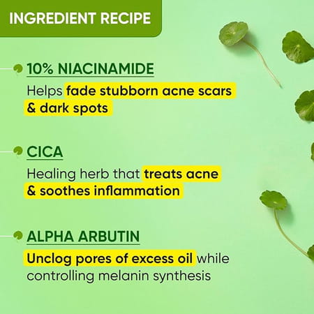 Dot & Key 10% Niacinamide + Cica Serum | Reduces Acne & Dark Spots | 30ml