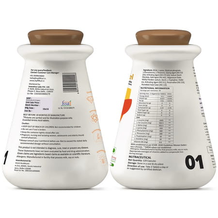 Myfitfuel Essential Amino Acids (3000 Mg) (120 Tablets) | All Essential Amino Acids