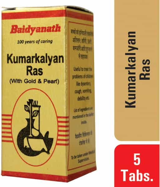 Baidyanath Asli Ayurved Kumarkalyan Ras - 5 Tablets