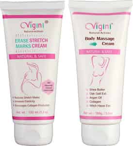 Vigini Erase Stretch Marks Removal Cream & Body Massage Cream 200ml