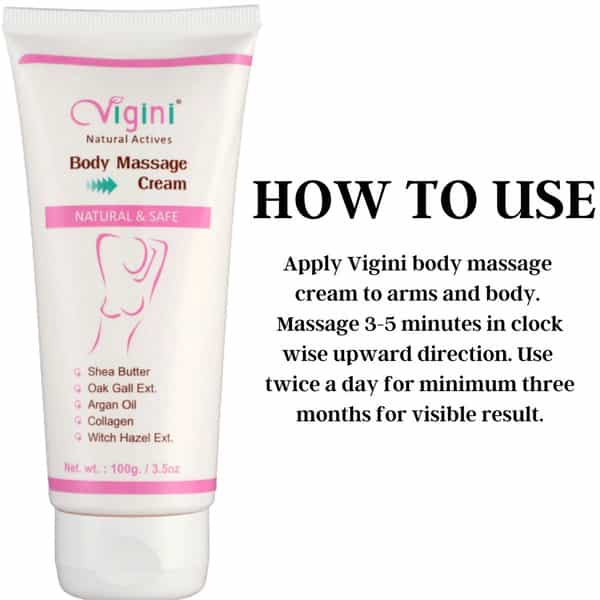 Vigini Erase Stretch Marks Removal Cream & Body Massage Cream 200Ml