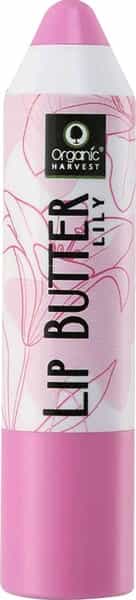 Organic Harvest Lip Butter Lily With Mango Butter - 4 Gm