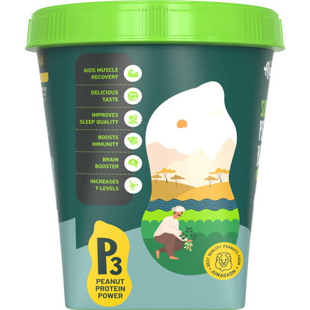 Alpino Super Peanut Butter With Ksm-66 Ashwagandha Chocolate Crunch Jar 1 Kg