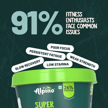 Alpino Super Peanut Butter With Ksm-66 Ashwagandha Chocolate Crunch Jar 1 Kg