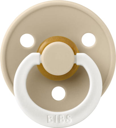 Bibs Colour Latex Size 2 Vanilla Glow - 6+ Months