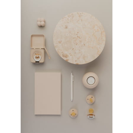 Bibs Colour Latex Size 2 Vanilla Glow - 6+ Months