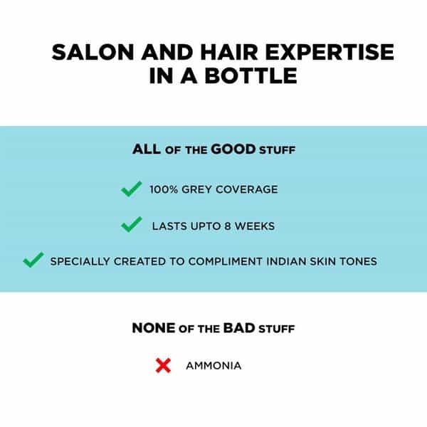 Bblunt Salon Secret High Shine Creme Hair Colour Coffee Natural Brown Kit 108Gm