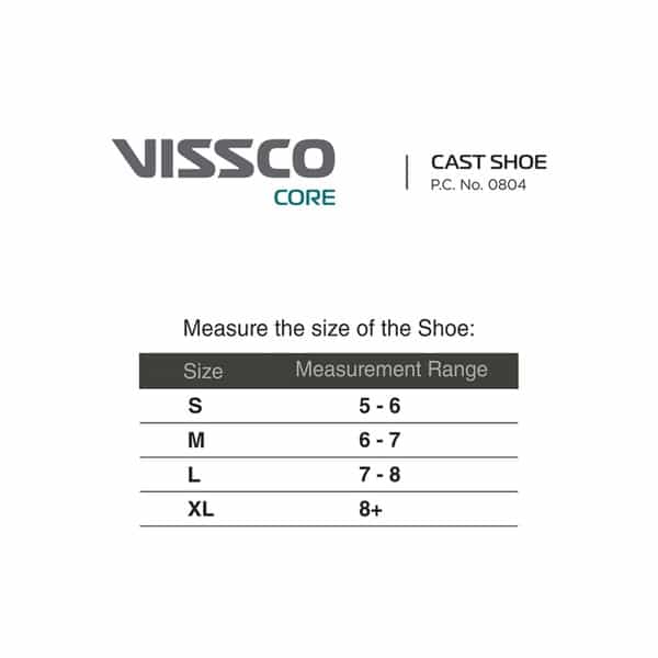 Vissco Core Cast Shoe Large
