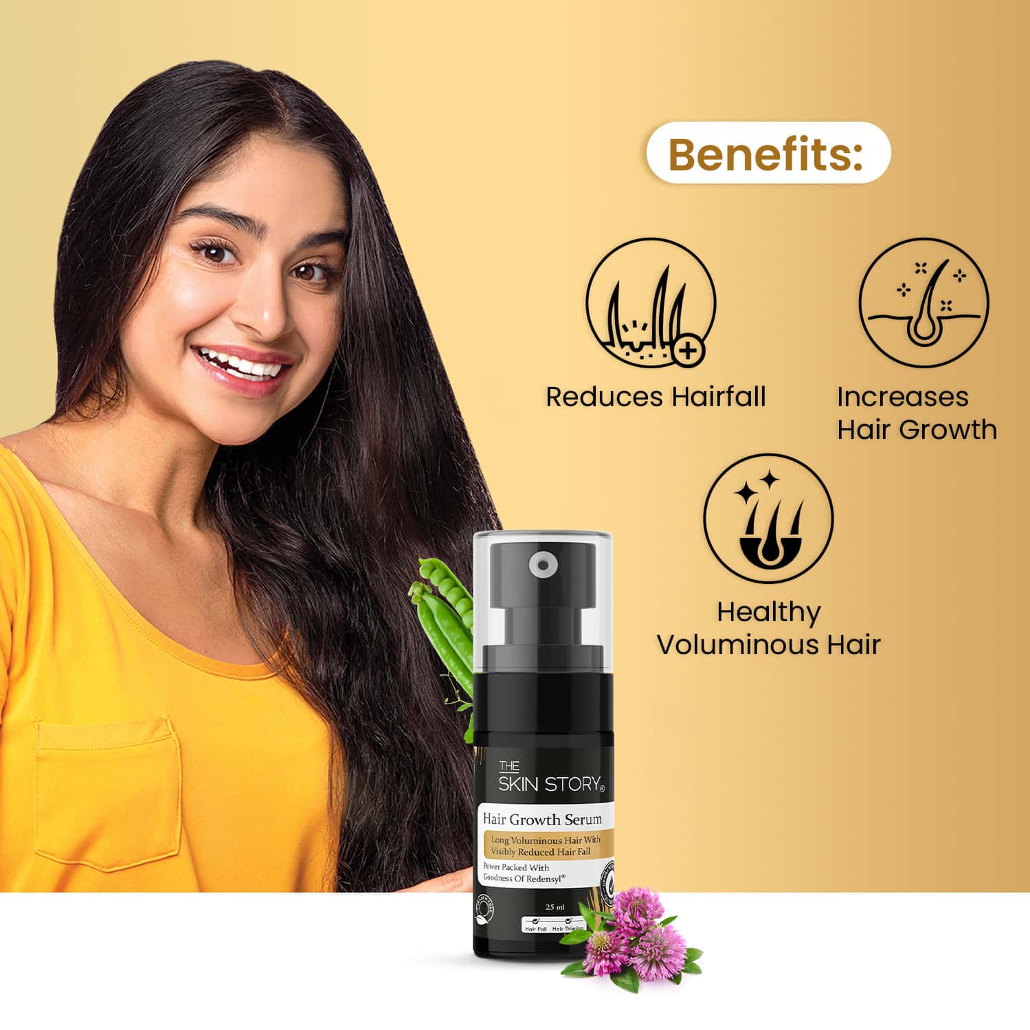 Buy THE SKIN STORY HAIR GROWTH SERUM, 25ML Online & Get Upto 60 OFF at