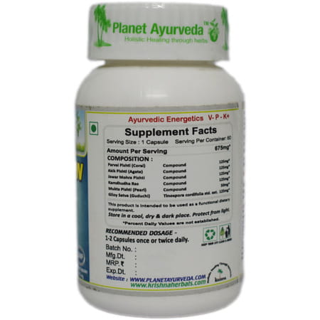 Planet Ayurveda Heartburn - 60 Capsules