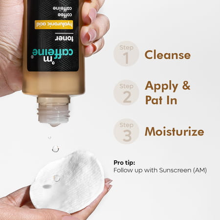 Mcaffeine Toner With Hyaluronic Acid & Coffee