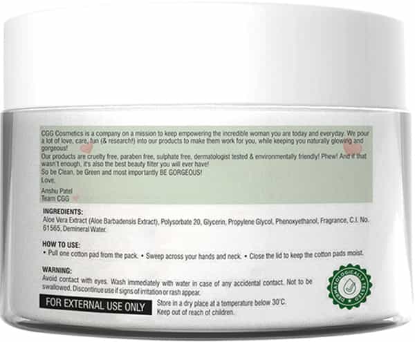 Cgg Cosmetics Aloe Vera 99% Pure Soothing Gel- For Skin & Hair - 3-In-1 - 250Gm