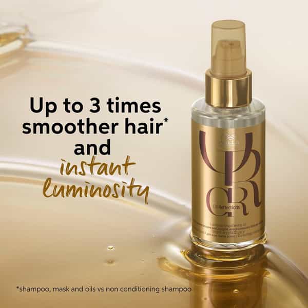 Wella Professionals Oil Reflections Luminous Smoothening Hair Oil | 100 Ml