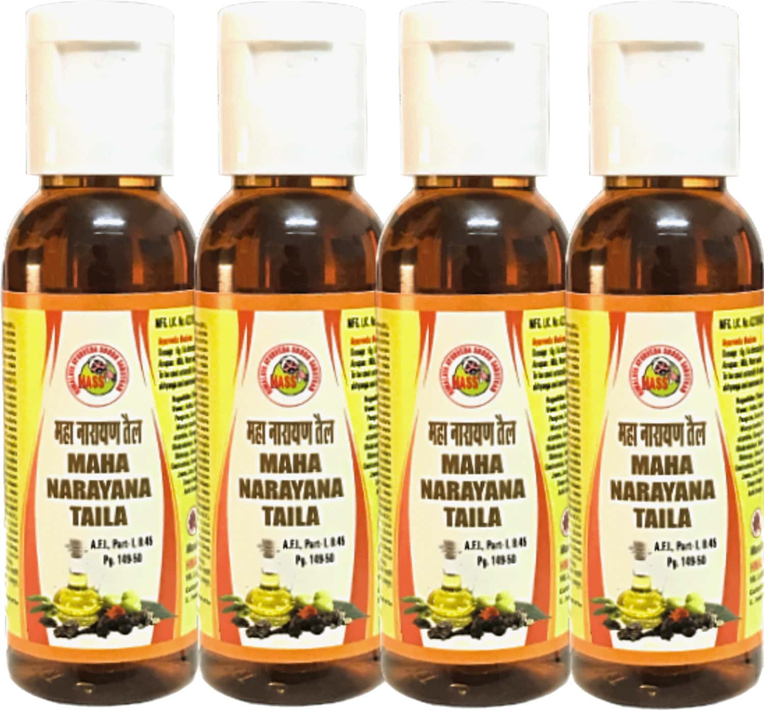 Buy BAIDYANATH NAGPUR MAHAMASH TEL 50ML OIL (PACK OF 2) AYURVEDIC OIL
