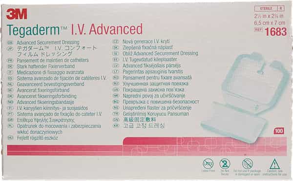 3M Tegaderm Film 1683 100 Pieces