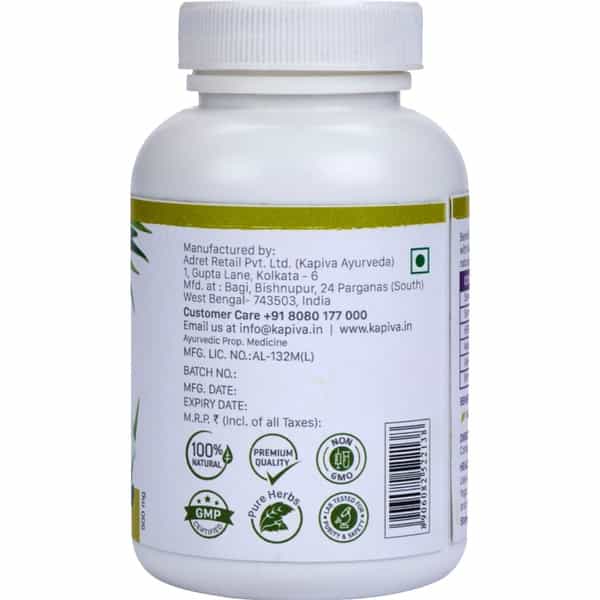 Kapiva Aloevera + Hairshine Capsules -Hair Wellness | 60 Capsules