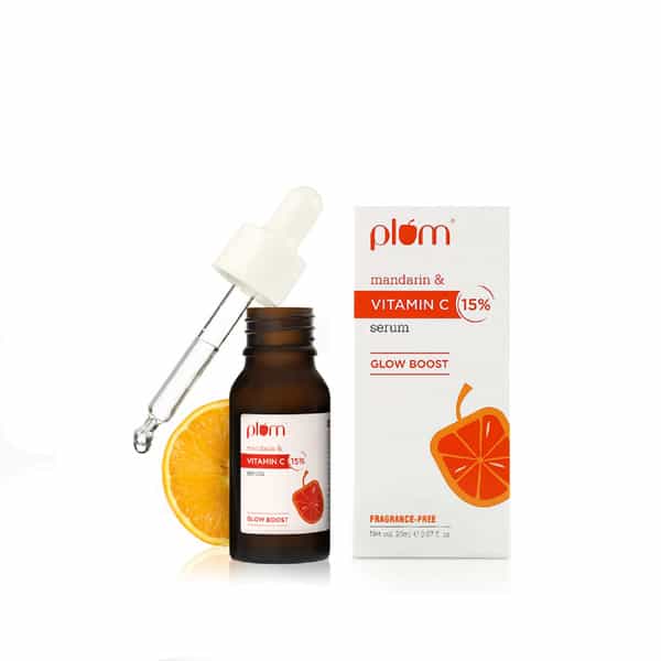 Plum 15% Vitamin C Face Serum With Mandarin | 20 Ml