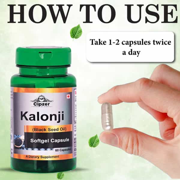 Cipzer Kalonji Softgel Capsule 60