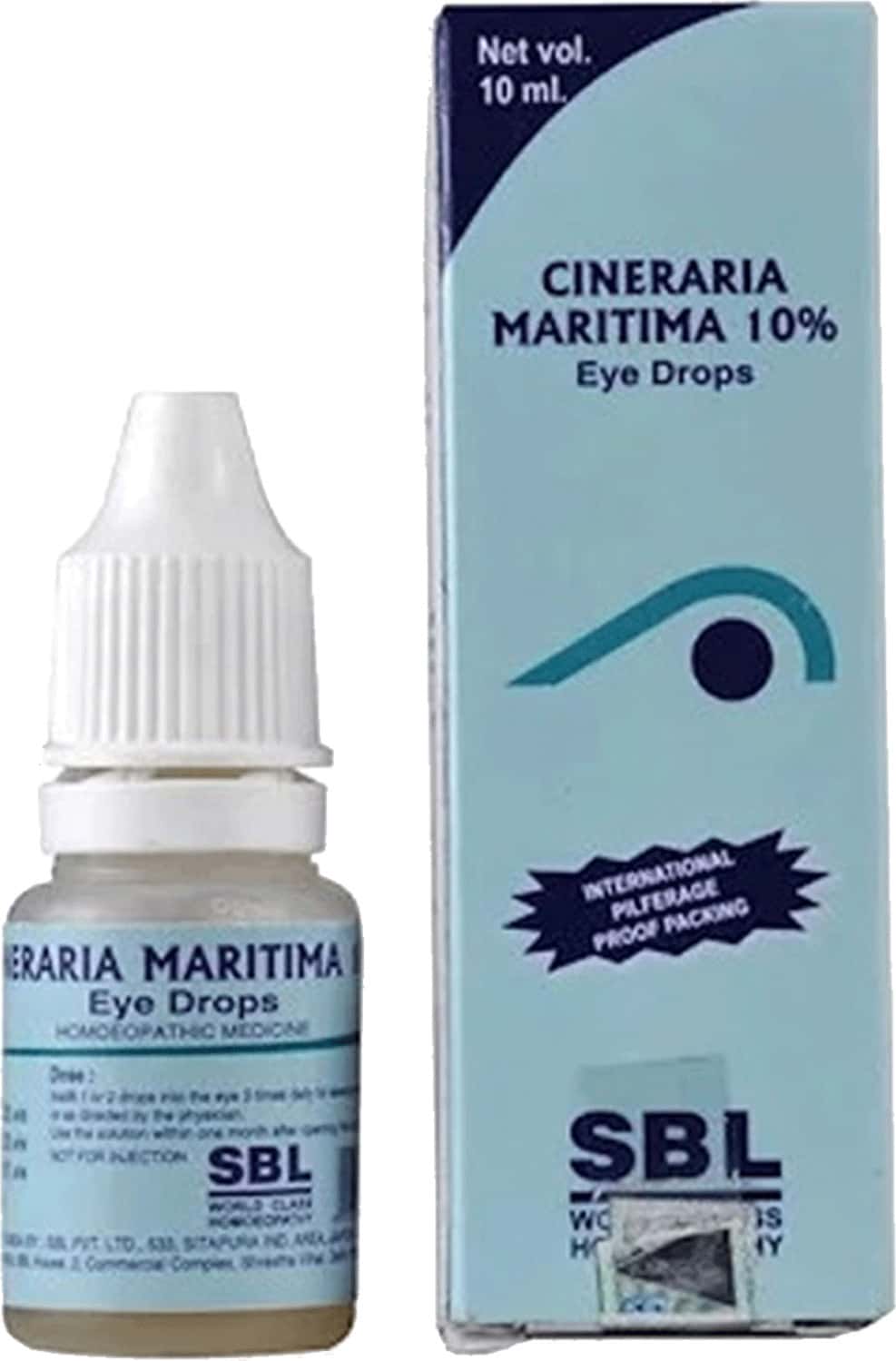 Sbl Cineraria Maritima 10% Eye Drops 10 Ml