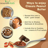 Nourishvitals Classic Peanut Butter With Roasted Peanuts & Almonds Classic Roast 750 G