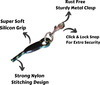 Pawcloud Nylon Rope Leash | For Medium & Large Dogs | Medium 48 Inch | Green 12Mm