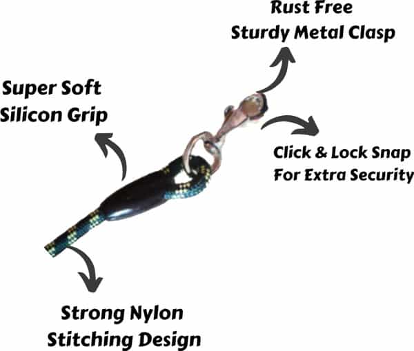 Pawcloud Nylon Rope Leash | For Medium & Large Dogs | Medium 48 Inch | Green 12Mm