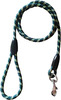 Pawcloud Nylon Rope Leash | For Medium & Large Dogs | Medium 48 Inch | Green 12Mm