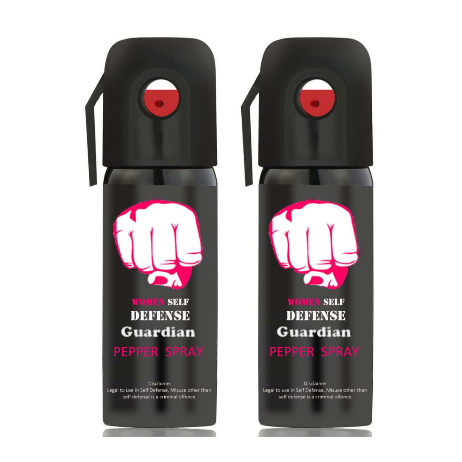 Buy COMMANDER SELF DEFENSE PEPPER SPRAY FOR SAFETY/PROTECTION PACK OF 2