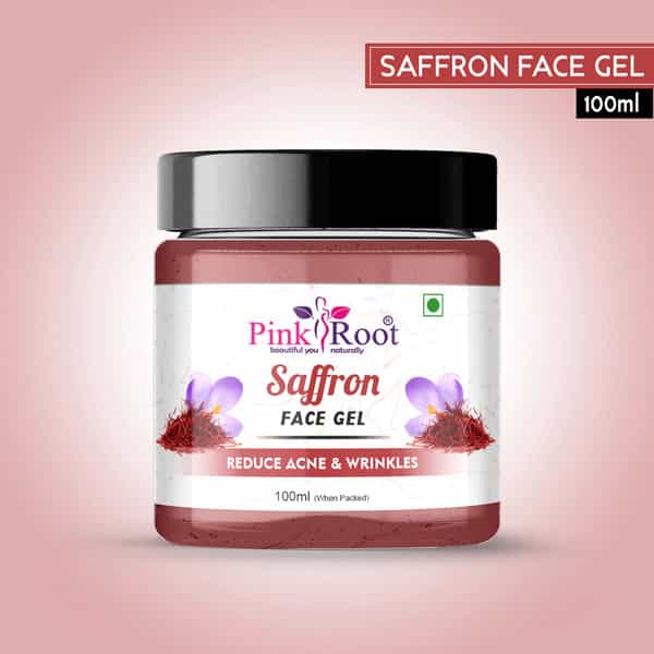 Pink Root Saffron Face Gel 100Ml