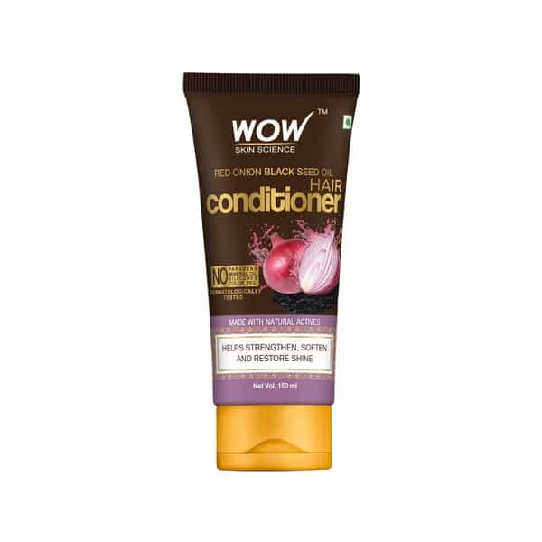 Wow Skin Science Red Onion Black Seed Oil Hair Conditioner  Tube Of 150 Ml