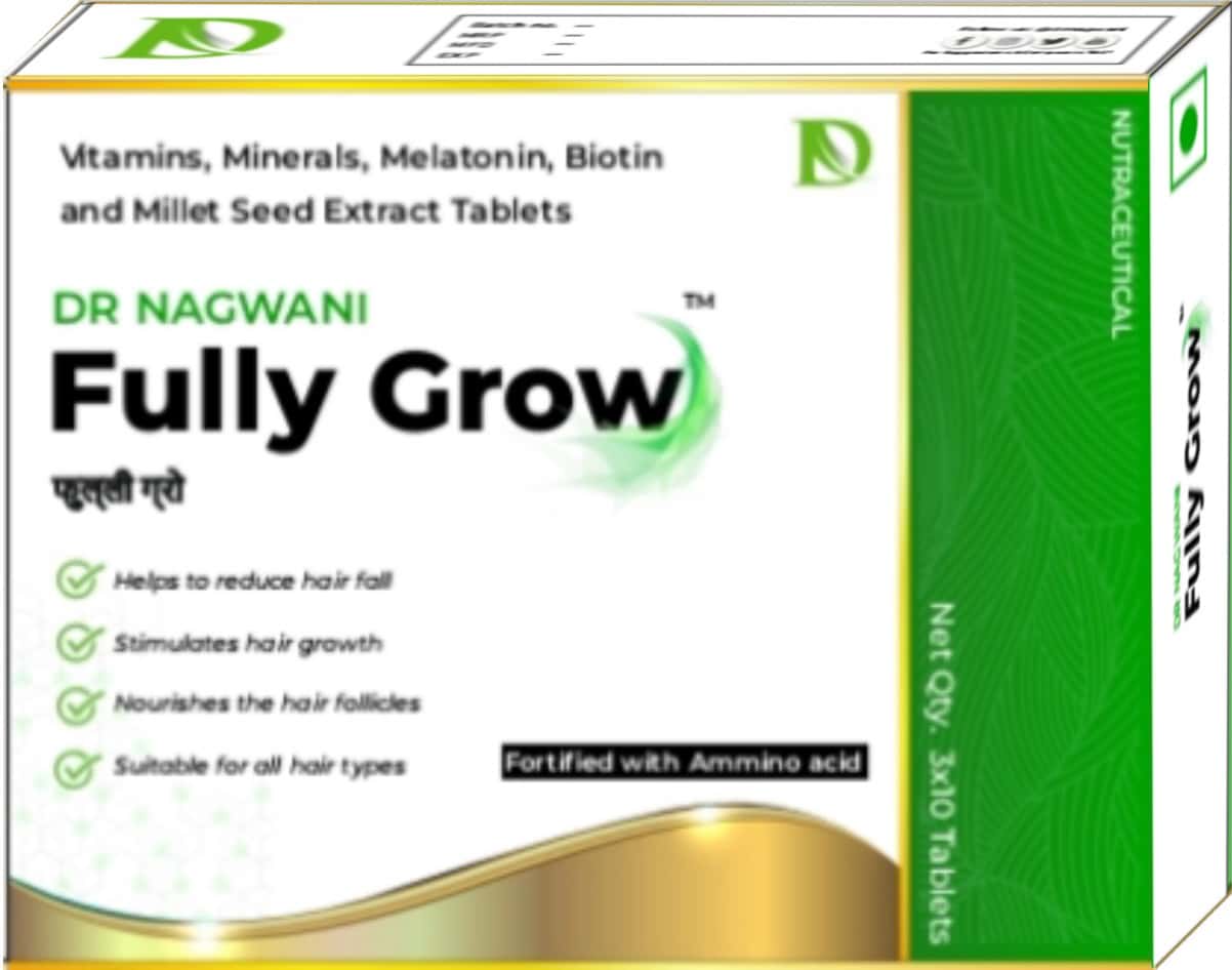 Dr Nagwani Fully Grow - 30 Tablets