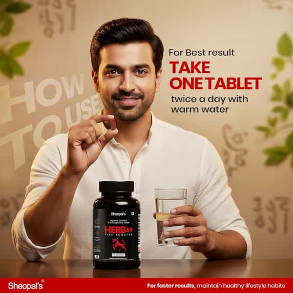 Sheopal's Herb 69 Vibe Booster 60 Tablets