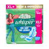 Whisper Ultra Clean Sanitary Pads For Women Xl+ 50 Napkins