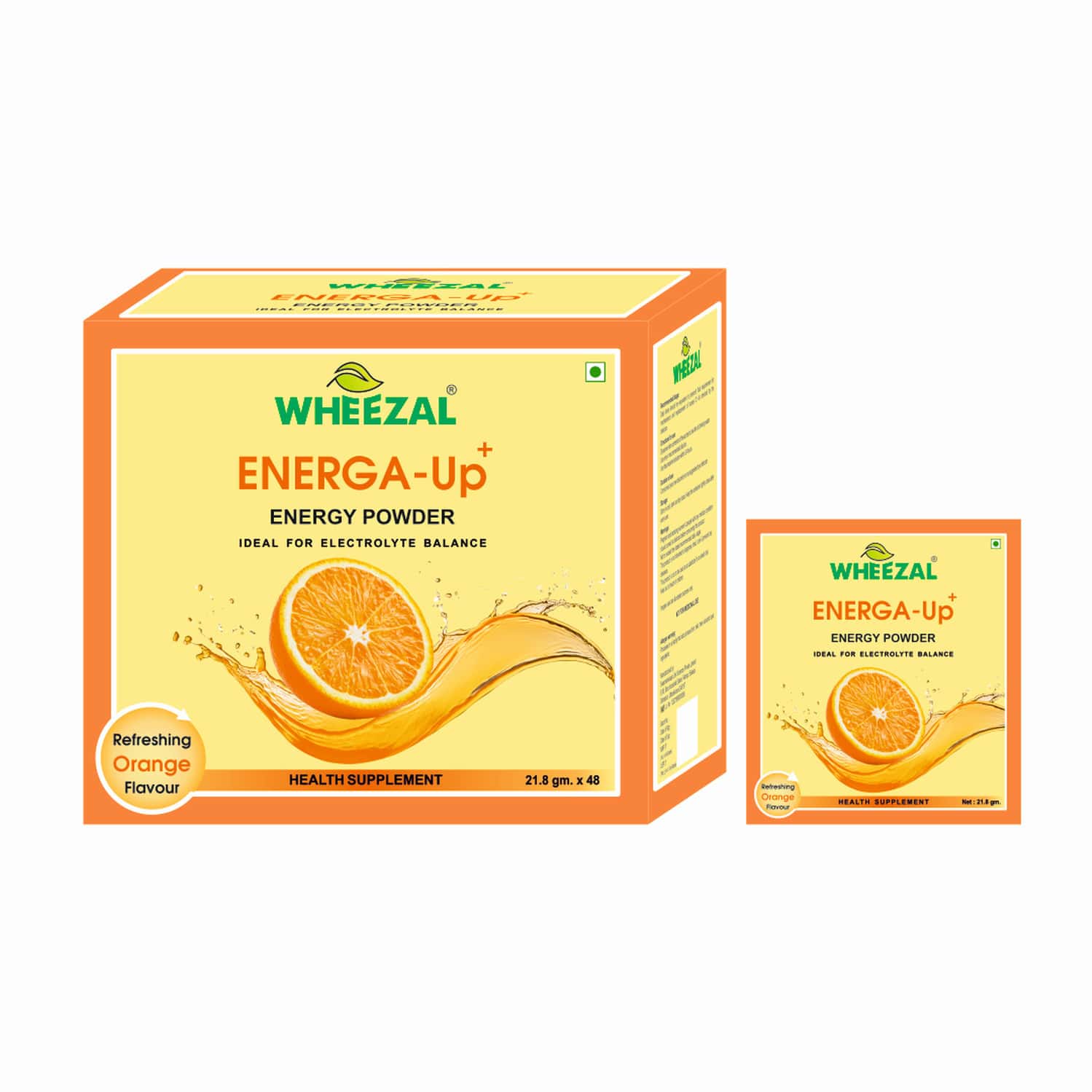 Wheezal Energa-Up+| Box Of 48n (21.8gm Each)