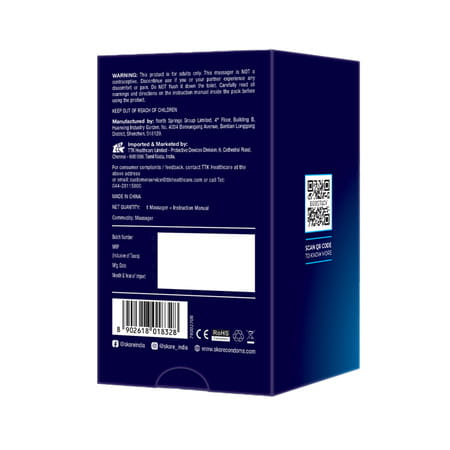 Skore Eggstacy -Non-Powered Sleeve Massager For Men