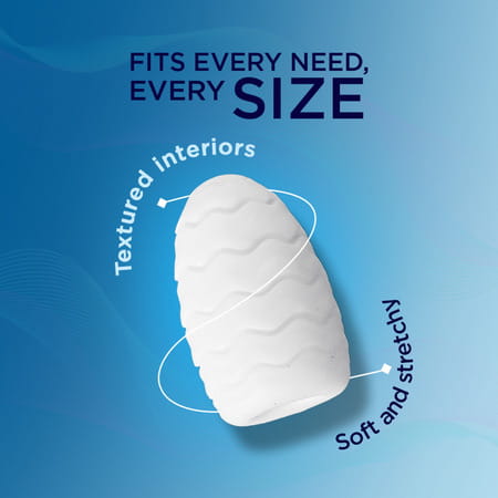 Skore Eggstacy -Non-Powered Sleeve Massager For Men