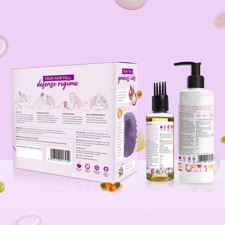 Plum Onion Hairfall Defense Kit
