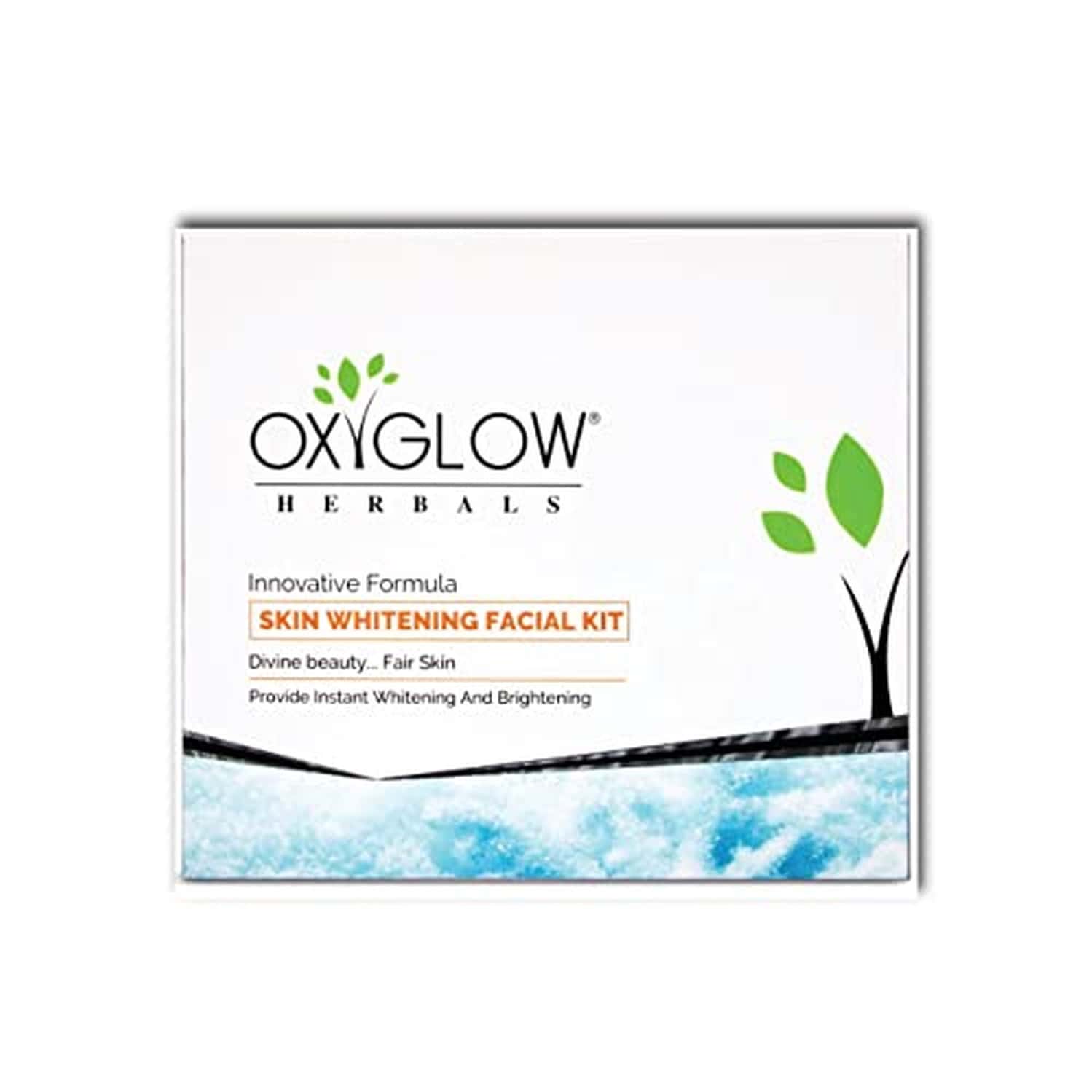 Oxyglow Herbals Facial Kit Skin Whitening Natural Moisturiser 260 Gram